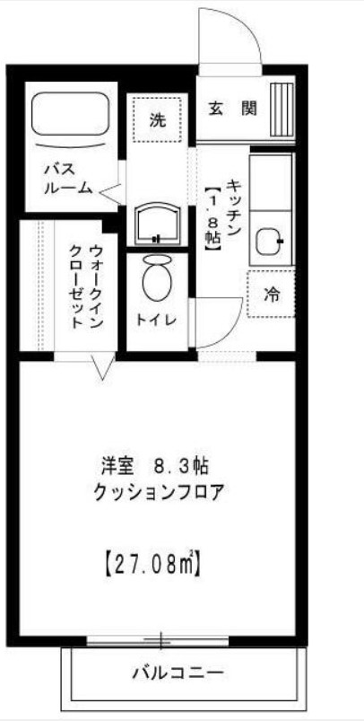 埼玉県富士見市ふじみ野東３（アパート）の賃貸物件の間取り