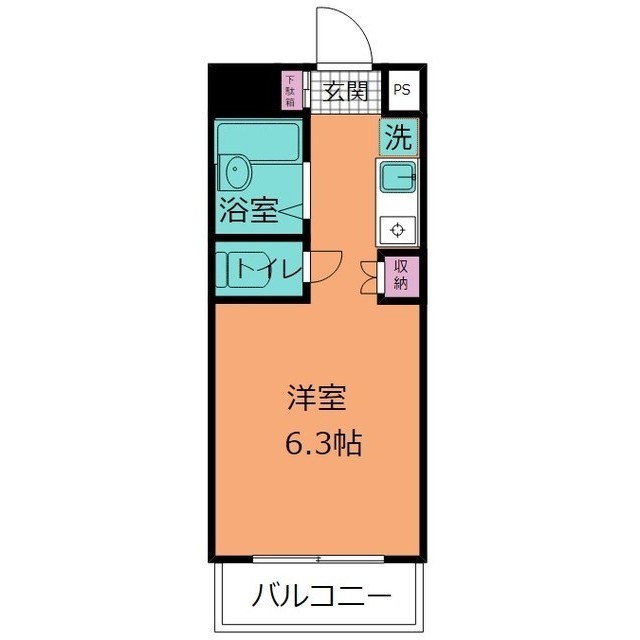 ファンカーサ沼津の間取り