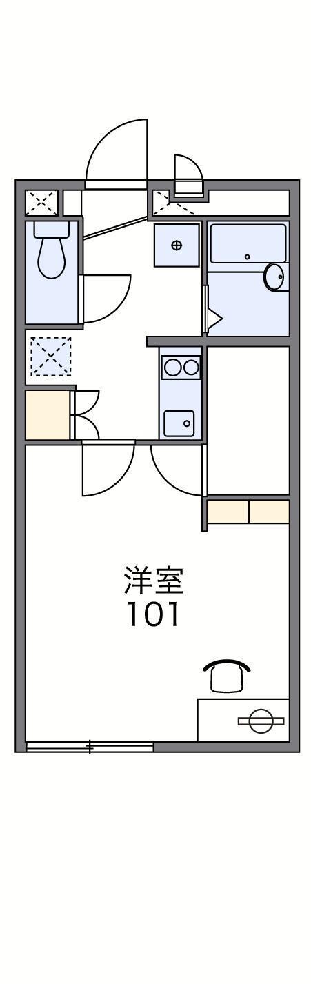 レオネクストＭ５５の間取り