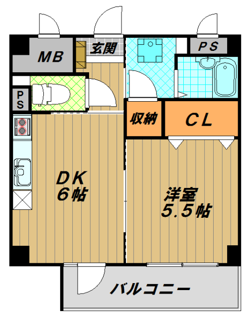 ミモザの館の間取り