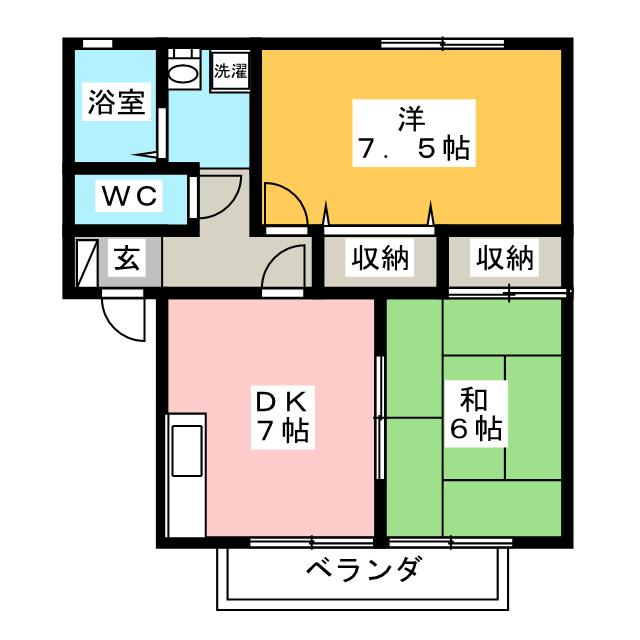 リューベックＪ・Ｔ・Ｉの間取り