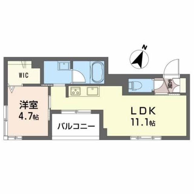 シャーメゾン翠紅園の間取り