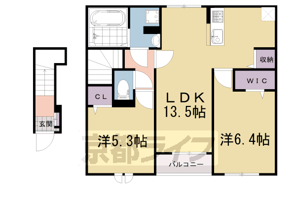 エアリーノースの間取り