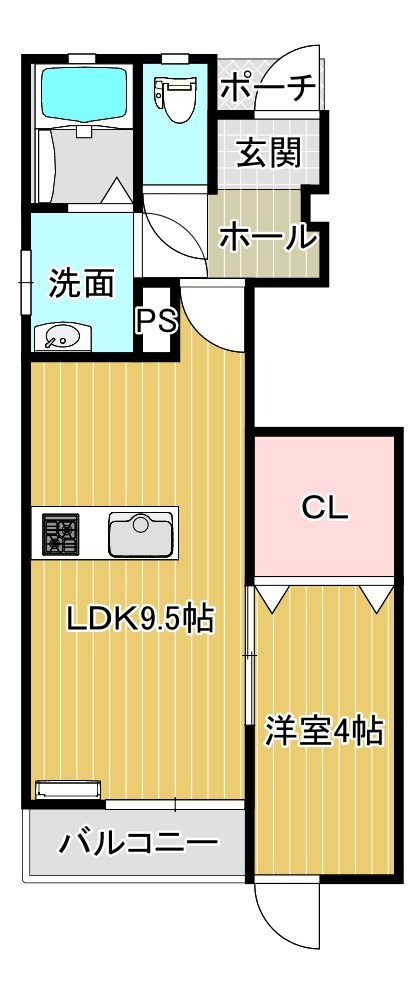 女川アパート（名称未定）の間取り