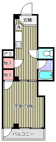 ステルラ戸越台の間取り