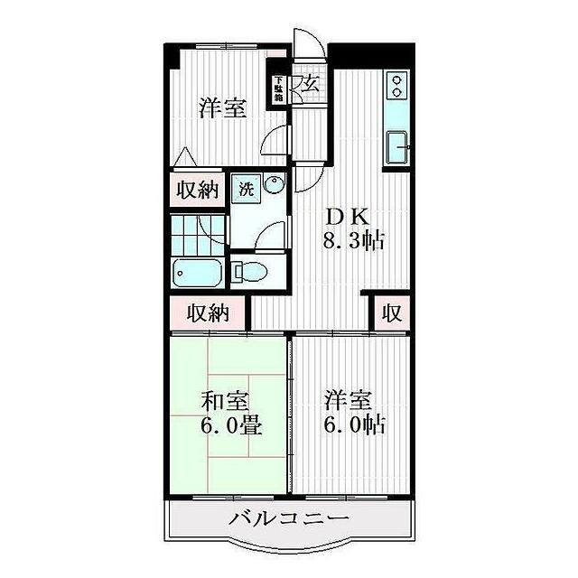 グリーンタウン鶴ヶ島の間取り