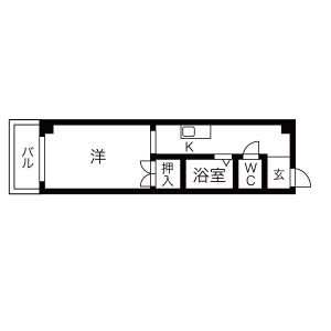 天満小塚ビルの間取り