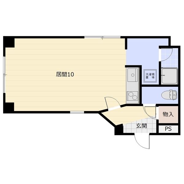 北広島市中央のマンションの間取り