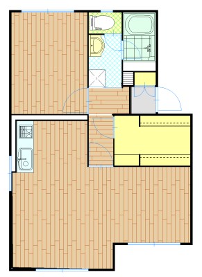 マンションサザンIIの間取り