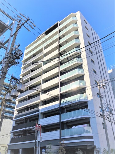 名古屋市中村区寿町のマンションの建物外観