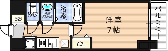 S-RESIDENCE都島の間取り