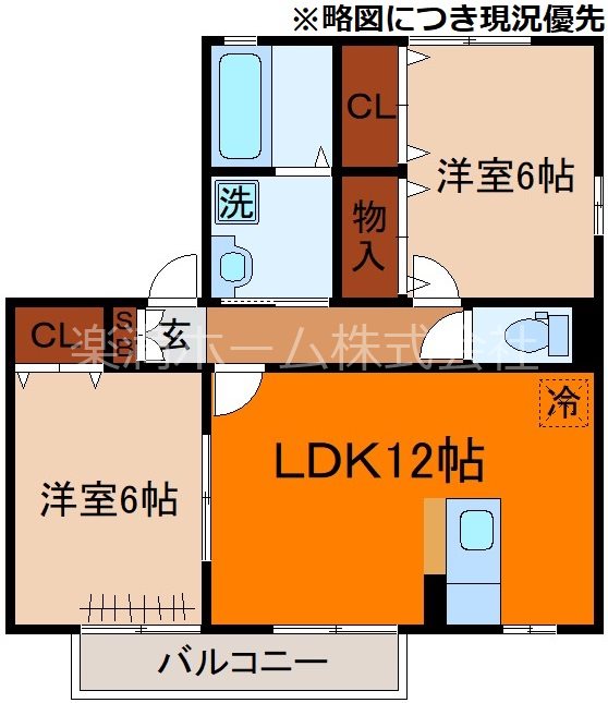 シャルマンの間取り