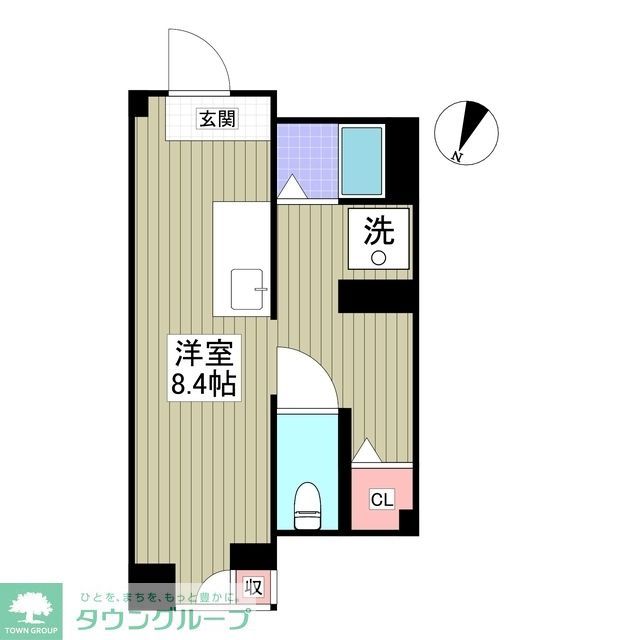 入間郡毛呂山町前久保南のマンションの間取り