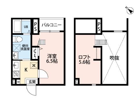 【クレスト新富の間取り】