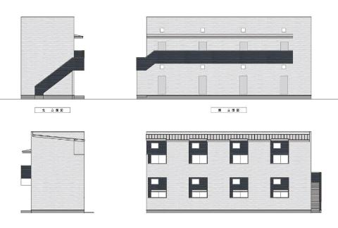 クレスト新富の建物外観