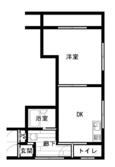 江戸川区松江のマンションの間取り