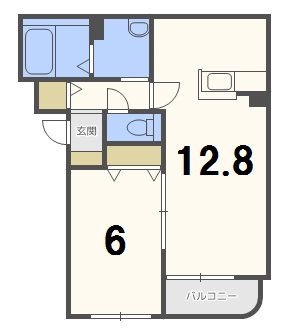 フランク・３－３の間取り