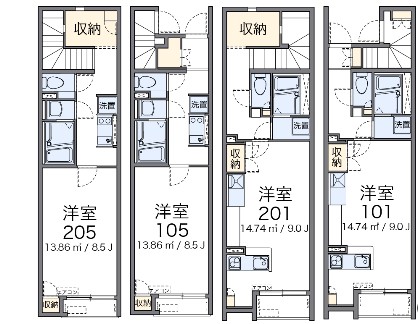 セレノの間取り