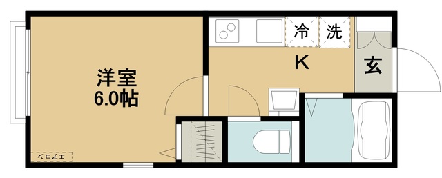 アルタ鎌ケ谷の間取り