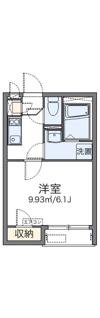 レオネクストエルテIIIの間取り