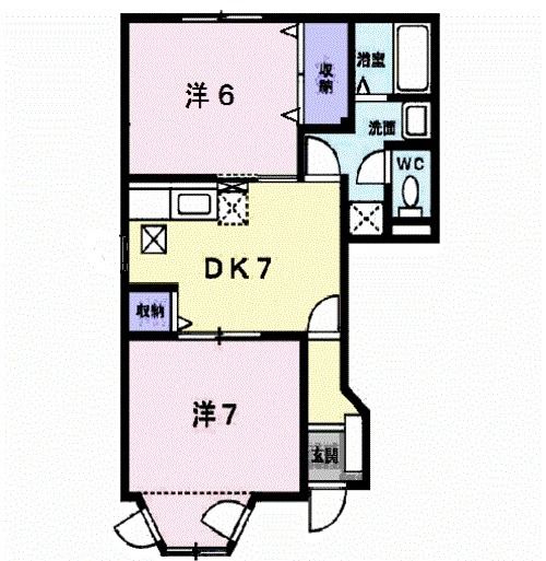 エクラタンビレッジの間取り