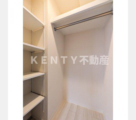収納　十分な収納スペースがあります