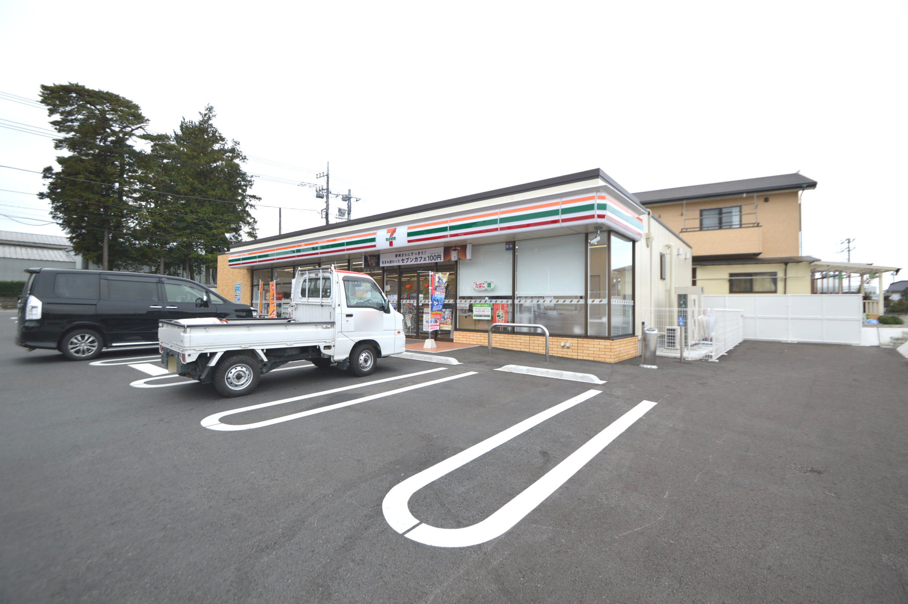 コンビニ　セブンイレブン宇都宮ミツトヨ前 店（コンビニ）まで445m