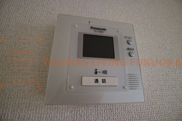 セキュリティ　TVモニターホンつきで来客時も確認できます