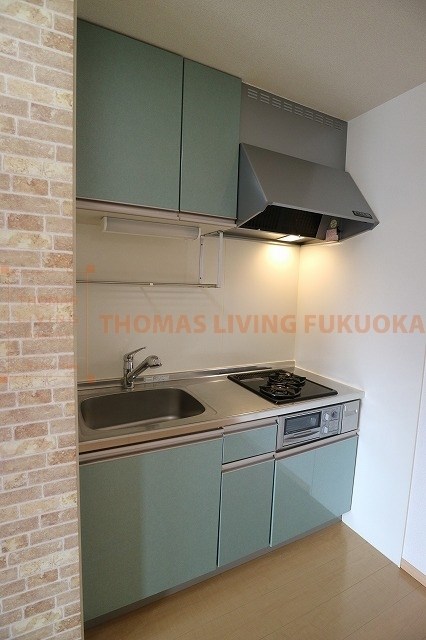 キッチン　広いキッチンでお料理もしやすい