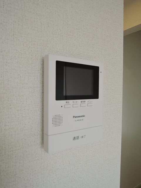 セキュリティ　来訪者の姿を確認できます。