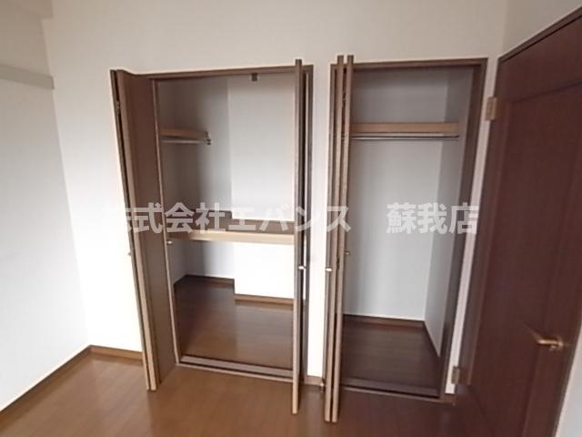 収納　十分な収納スペースがあります