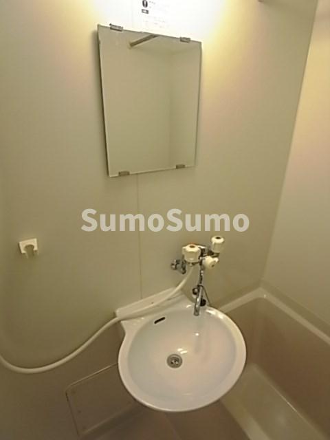 洗面設備　広い洗面スペース