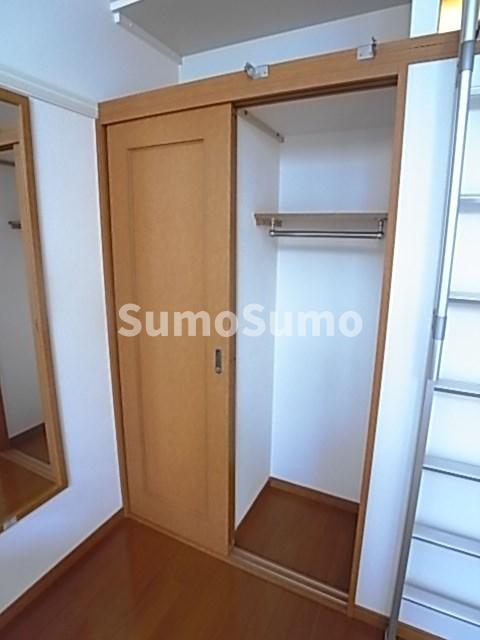 収納　十分な収納スペースがあります