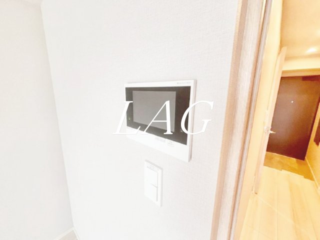 セキュリティ　モニタ付きインターホンです。