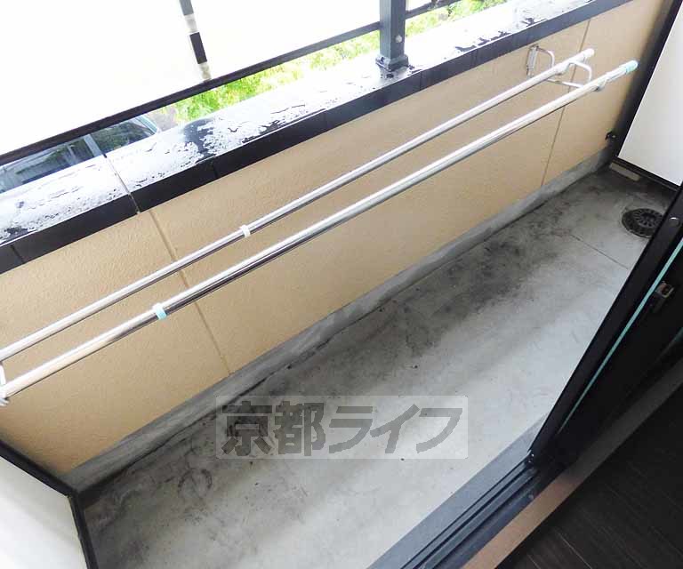 バルコニー　日当たり良好。