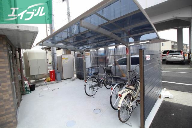 その他共有部分　広々駐輪場