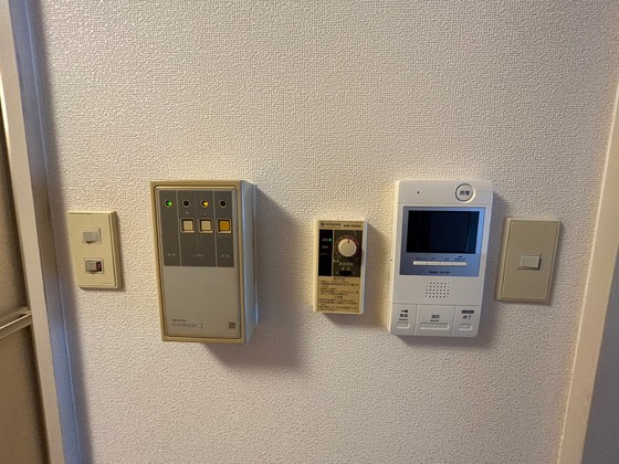セキュリティ　※別部屋の写真です