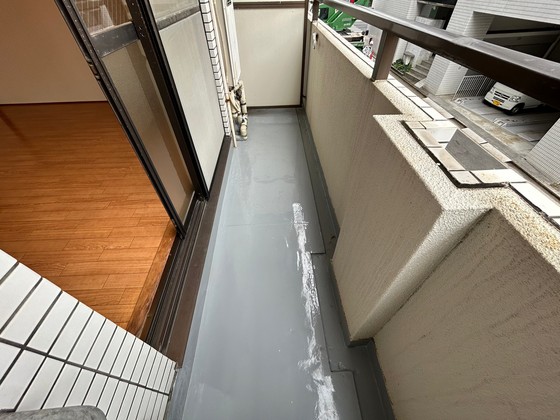 バルコニー　※別部屋の写真です