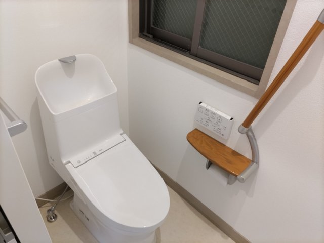 トイレ　清潔感のあるトイレです