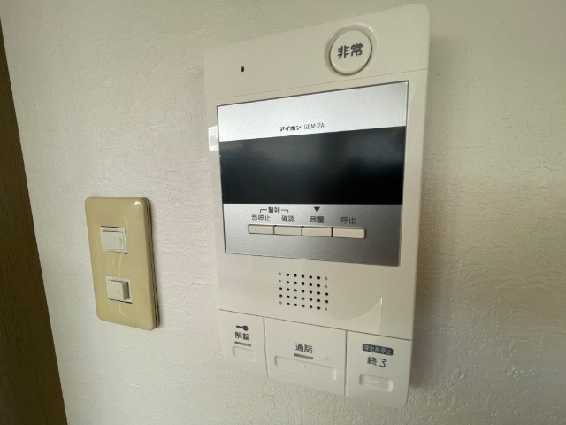 セキュリティ　ＴＶモニターホンです