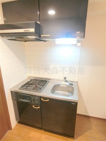 キッチン　2口ガスグリル付システムキッチン