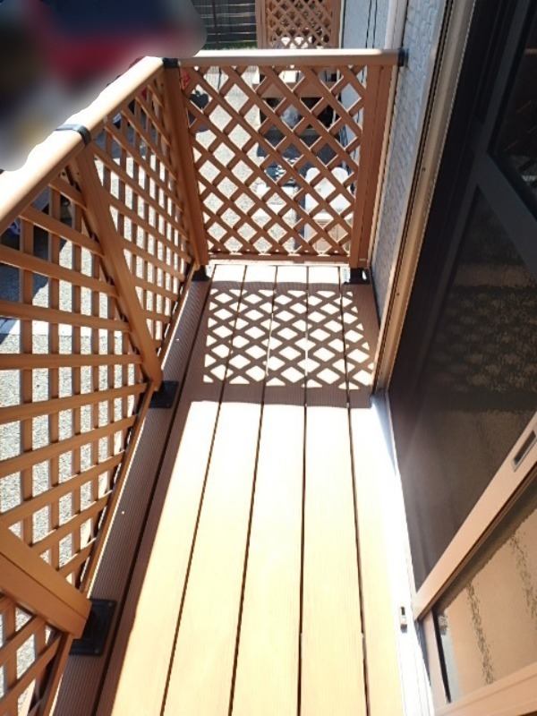 バルコニー　図面と現状に相違がある場合には現状を優先