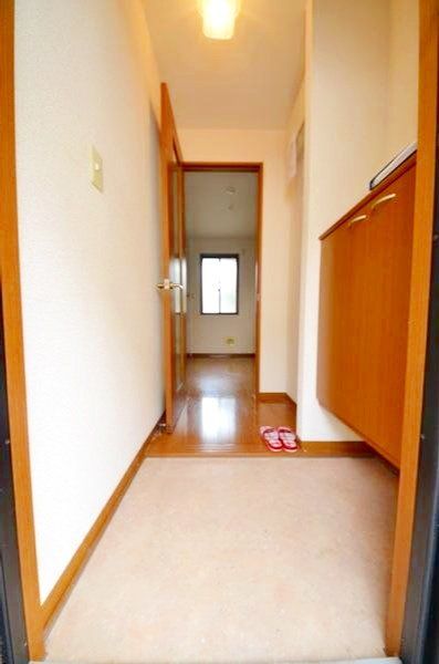 玄関　玄関からの眺め