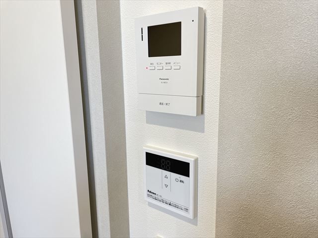 セキュリティ　モニタ付インターホンです。