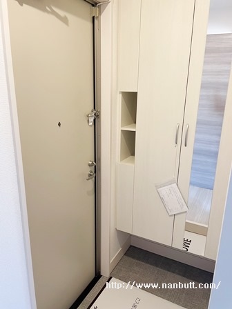 玄関　シューズボックス付き玄関