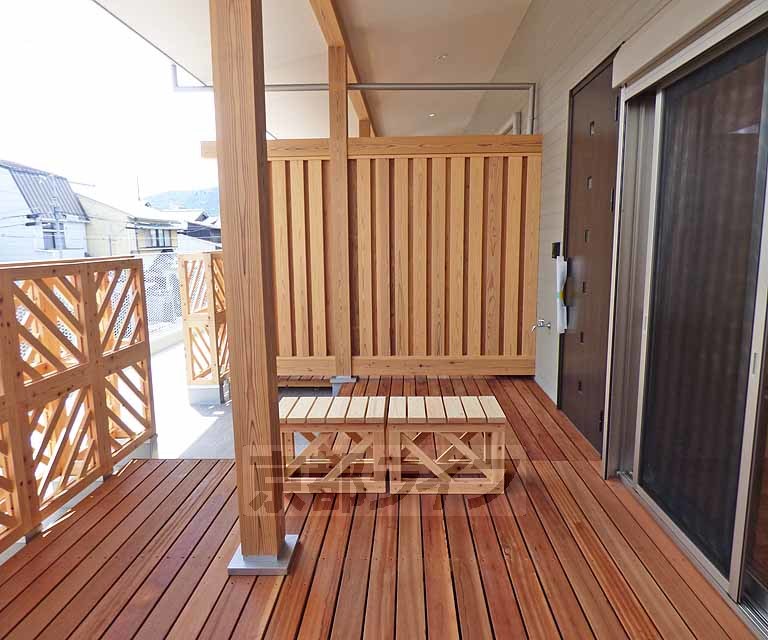 バルコニー　オシャレなルーフバルコニーです。