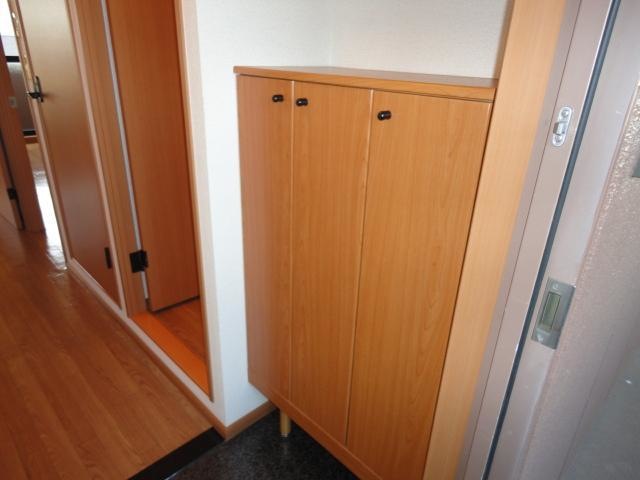 収納　下駄箱下