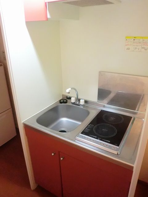 キッチン　２口コンロ