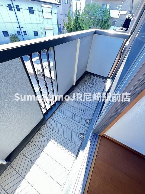 バルコニー　バルコニーがあります