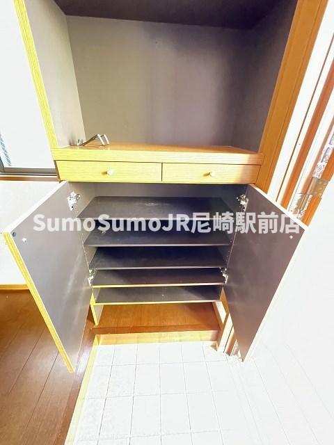 収納　収納のためのスペースです